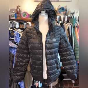 The North Face Charcoal Quilted Jacket